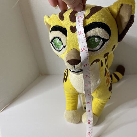 Disney Store Lion Guard Fuli Plush Toy Cheetah The Lion King 12"x 11" - Picture 2 of 6